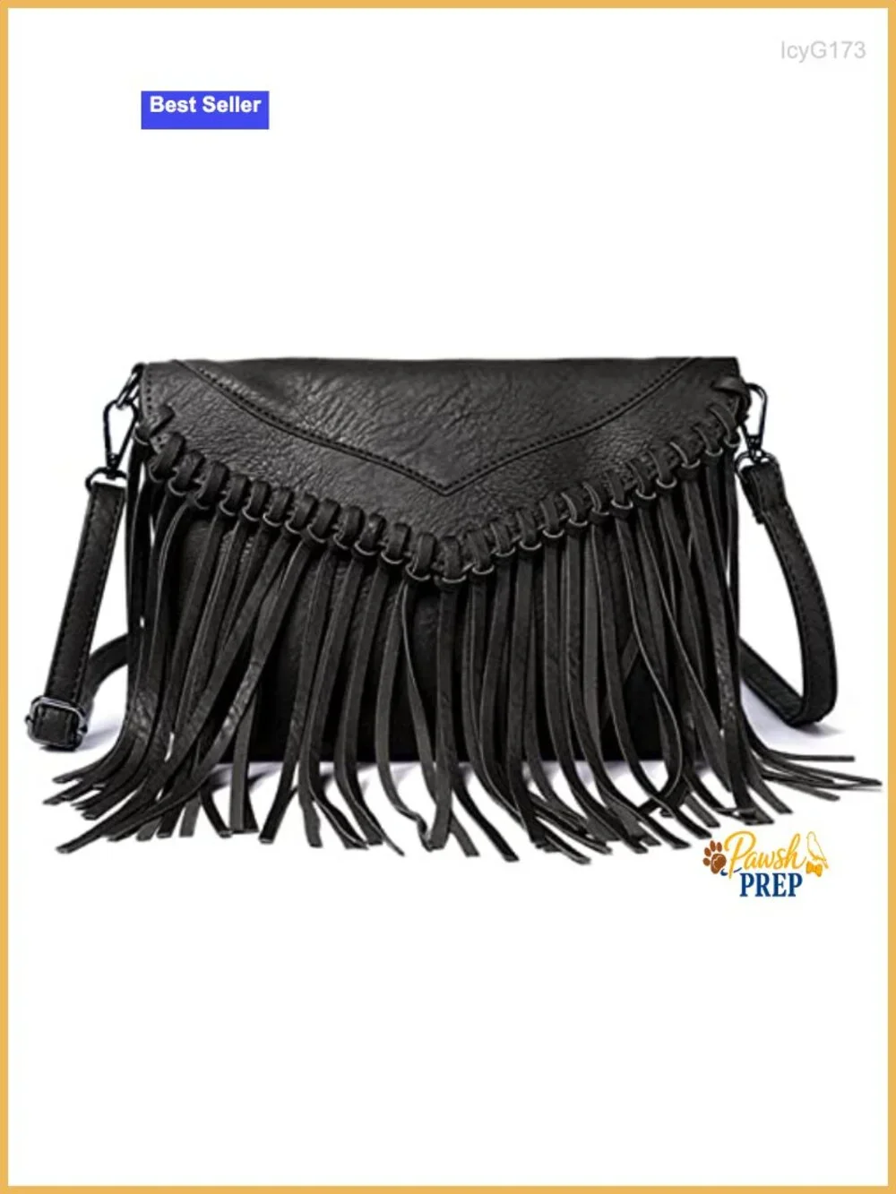 Vintage Fringe Hobo Bag Women Vegan Leather Tassel Crossbody Purse